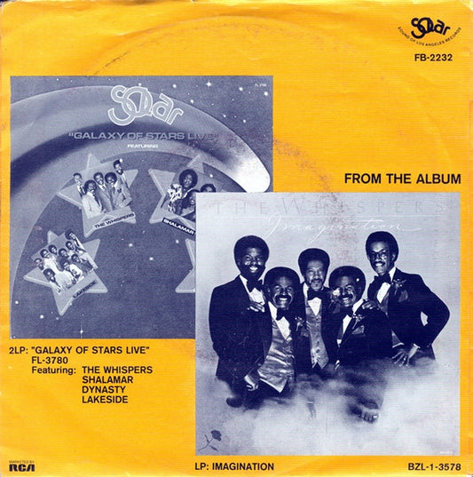 Whispers - I Can Make It Better Vinyl Singles Vinyl Zeer Goed / Hoesje Goed "VINYLSINGLES.NL"