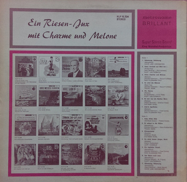 Various - Ein Riesenjux Mit Charme Und Melone (LP) 50748 Vinyl LP Goede Staat