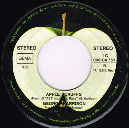 George Harrison - What Is Life Vinyl Singles Media VG+ / Sleeve Generic