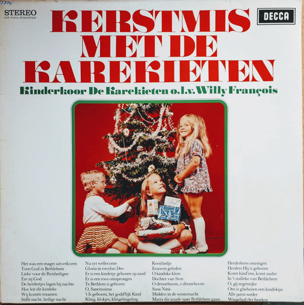 Kinderkoor De Karekieten - Kerstmis Met De Karekieten (LP) Vinyl LP