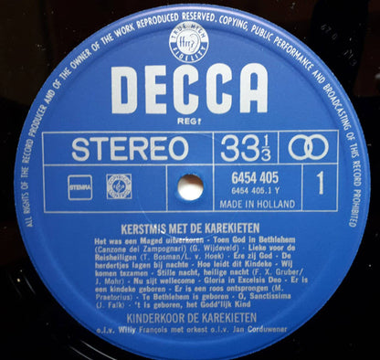 Kinderkoor De Karekieten - Kerstmis Met De Karekieten (LP) Vinyl LP
