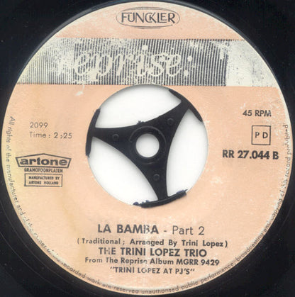 Trini Lopez - La Bamba Vinyl Singles Vinyl Goed / Hoes Generic