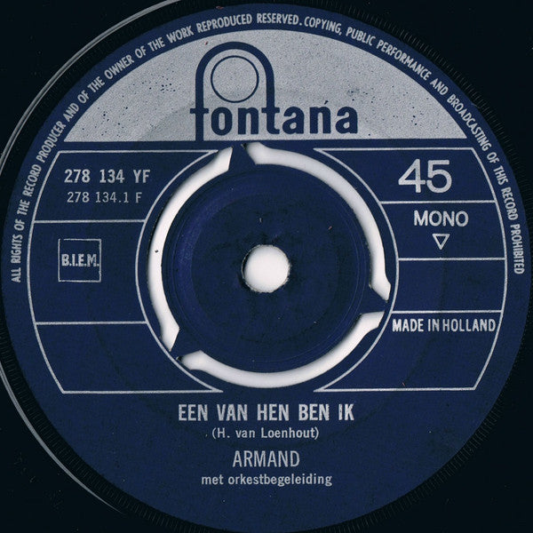 Armand - Een Van Hen Ben Ik