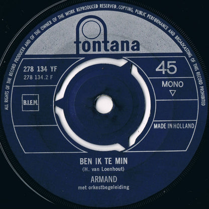 Armand - Een Van Hen Ben Ik