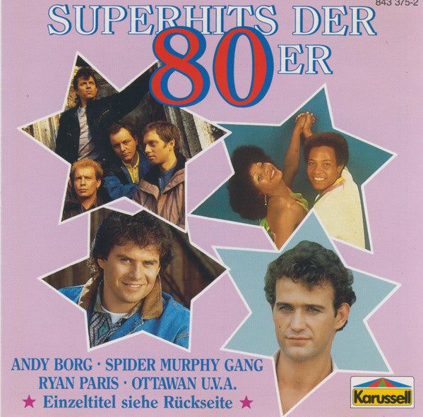 Various - Superhits Der 80er (CD) Compact Disc Goede Staat