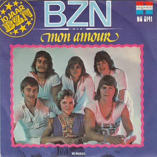 BZN - Mon Amour 34680 Vinyl Singles Goede Staat