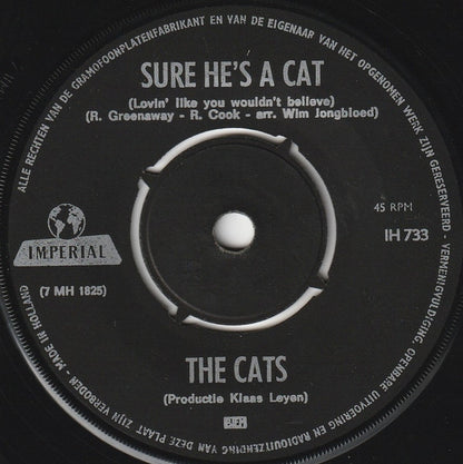 Cats - Sure He's A Cat Vinyl Singles Vinyl Redelijk / Hoes Generic