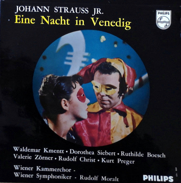 Johann Strauss Jr. - Eine Nacht In Venedig Vinyl Singles EP Vinyl Very Good (VG) <br> Hoes Good Plus (G+)