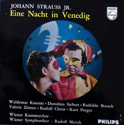 Johann Strauss Jr. - Eine Nacht In Venedig Vinyl Singles EP Vinyl Very Good (VG) <br> Hoes Good Plus (G+)