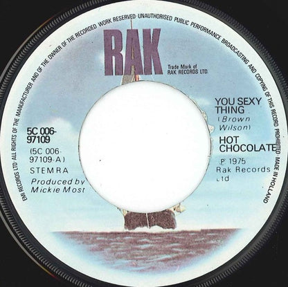 Hot Chocolate - You Sexy Thing 36150 Vinyl Singles Goede Staat