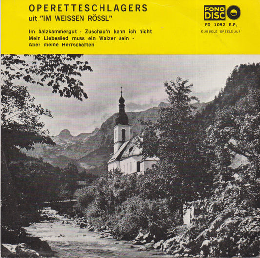 Das Grosse Wiener Symphonieorchester - Operetteschlagers Uit Im Weissen Rössl (EP) 33075 Vinyl Singles EP Goede Staat