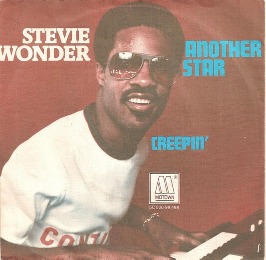 Stevie Wonder - Another Star Vinyl Singles Vinyl Very Good (VG) <br> Hoes Good Plus (G+)