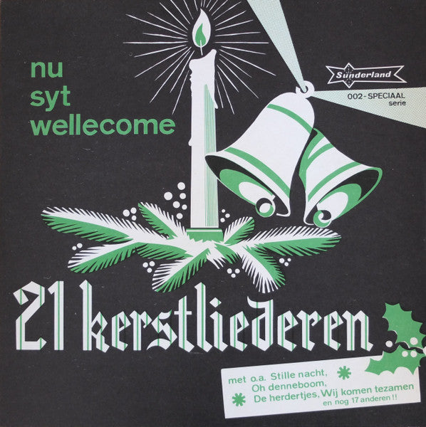 Groot Kinderkoor o.l.v. Gert Naghtegaal - 21 Kerst Liedjes (LP) Vinyl LP Vinyl Very Good (VG) <br> Hoes Good Plus (G+)