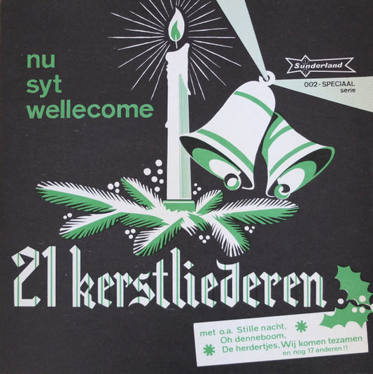 Groot Kinderkoor o.l.v. Gert Naghtegaal - 21 Kerst Liedjes (LP) Vinyl LP Vinyl Very Good (VG) <br> Hoes Good Plus (G+)