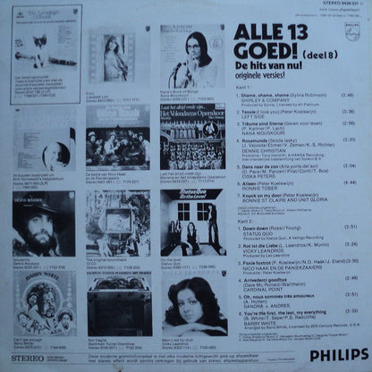 Various - Alle 13 Goed! Deel 8 (LP) 41905 Vinyl LP VINYLSINGELS.NL