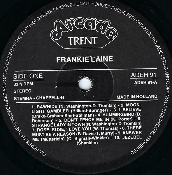 Frankie Laine - The World Of Frankie Laine (LP) 41900 Vinyl LP Goede Staat