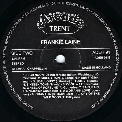 Frankie Laine - The World Of Frankie Laine (LP) 41900 Vinyl LP Goede Staat