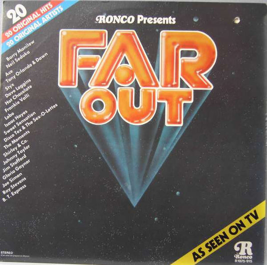 Various - Far Out (LP) Vinyl LP Vinyl Very Good (VG) <br> Hoes Good Plus (G+)