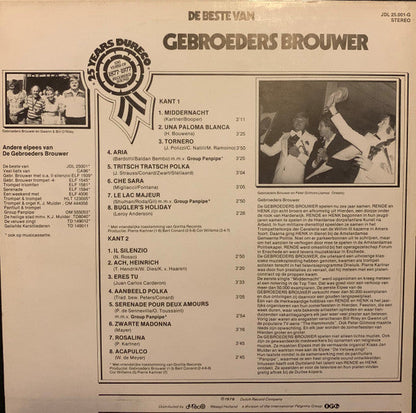 Gebroeders Brouwer - De Beste van Gebroeders Brouwer (LP) 46906