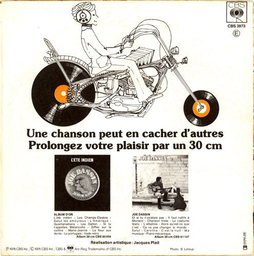 Joe Dassin - Ça Va Pas Changer Le Monde 38506 Vinyl Singles VINYLSINGLES.NL