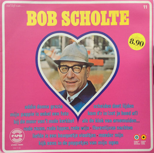 Bob Scholte - Veel Liefs Van ... Bob Scholte (LP) Vinyl LP Vinyl Very Good (VG) <br> Hoes Good Plus (G+)