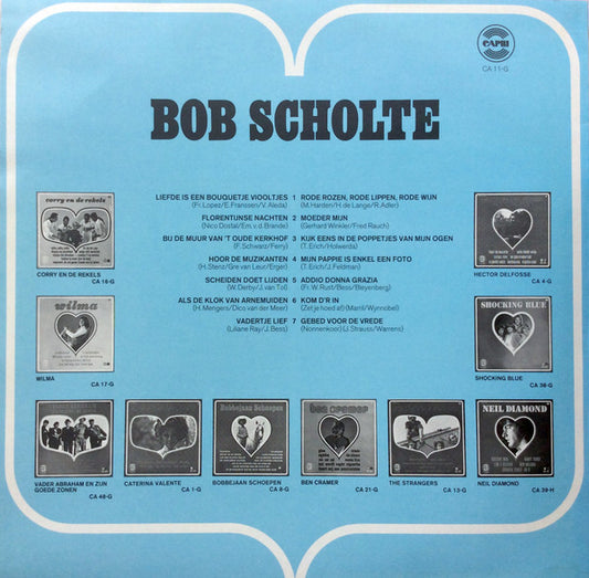 Bob Scholte - Veel Liefs Van ... Bob Scholte (LP)