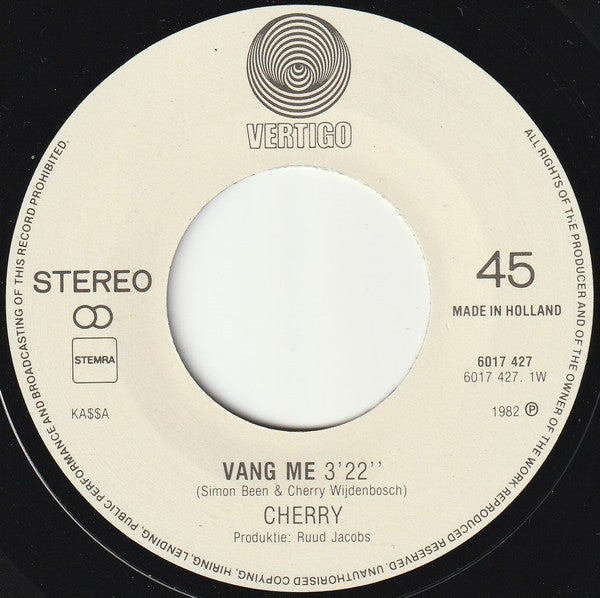 Cherry - Vang Me 39154 Vinyl Singles Goede Staat