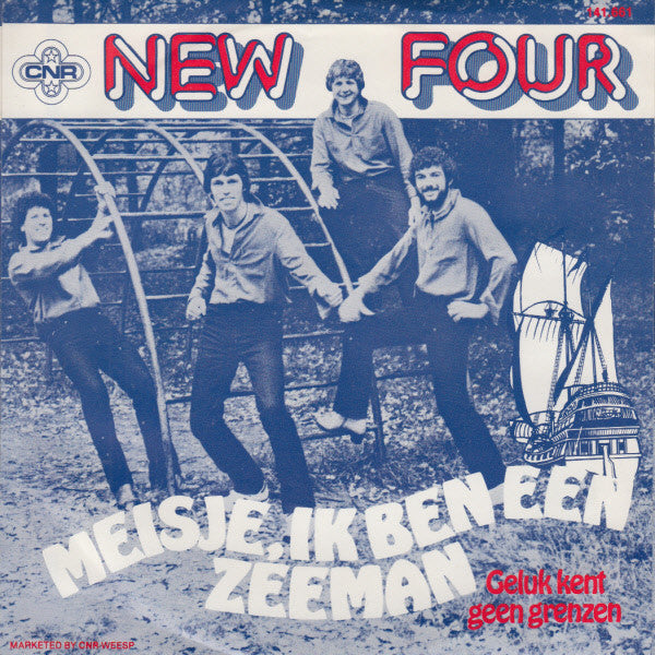 New Four - Meisje, Ik Ben Een Zeeman 22038 Vinyl Singles Goede Staat