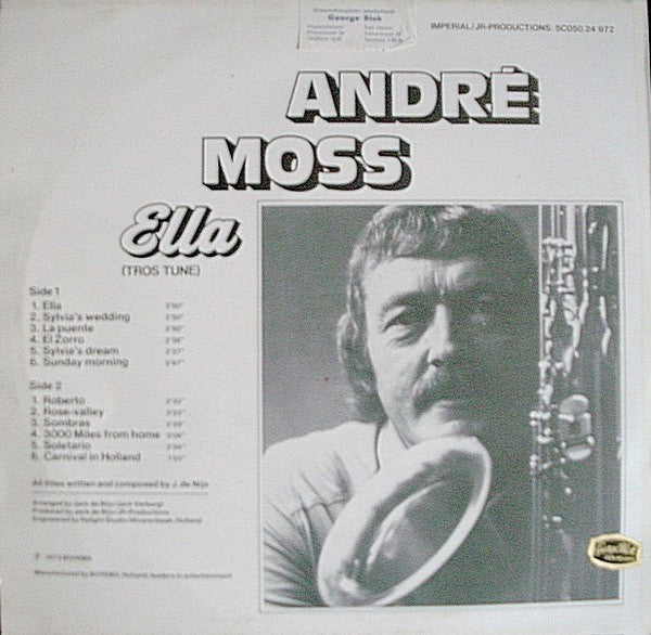 André Moss - Ella (LP) 40779 Vinyl LP Goede Staat