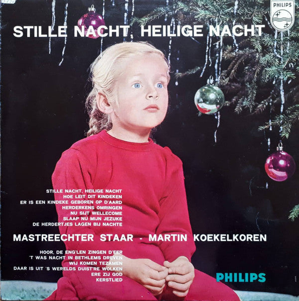 Mastreechter Staar - Stille Nacht, Heilige Nacht (LP) 43387 Vinyl LP Goede Staat