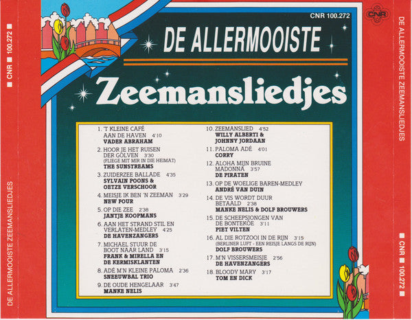 Various - De Allermooiste Zeemansliedjes (CD) Compact Disc Goede Staat