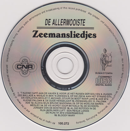 Various - De Allermooiste Zeemansliedjes (CD) Compact Disc Goede Staat