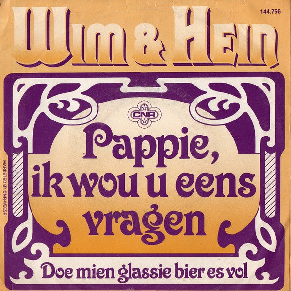 Wim & Hein - Pappie, Ik Wou U Eens Vragen 33532 Vinyl Singles Goede Staat