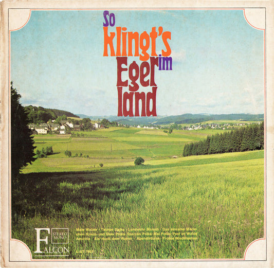 Egerländer Blasorchester - So Klingt's Im Egerland (LP) Vinyl LP VINYLSINGLES.NL
