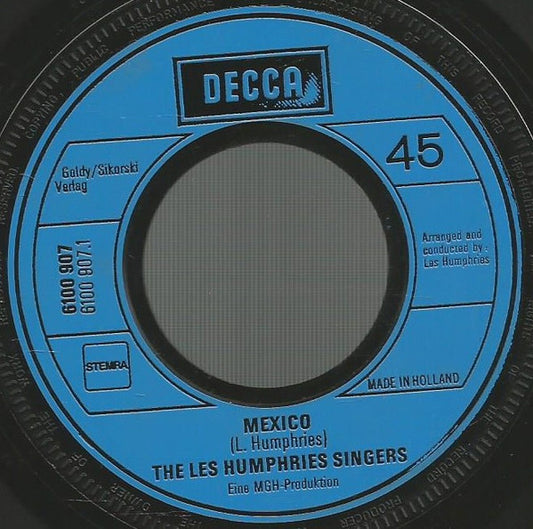 Les Humphries Singers - Mexico 39181 Vinyl Singles Goede Staat