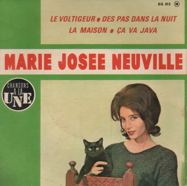 Marie-Josée Neuville - Le Voltigeur Vinyl Singles EP Vinyl Very Good (VG) <br> Hoes Good Plus (G+)
