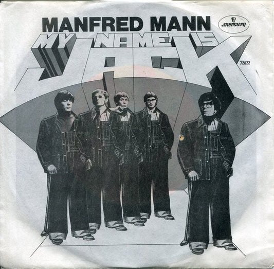 Manfred Mann - My Name Is Jack Vinyl Singles Vinyl Very Good (VG) <br> Hoes Good Plus (G+)