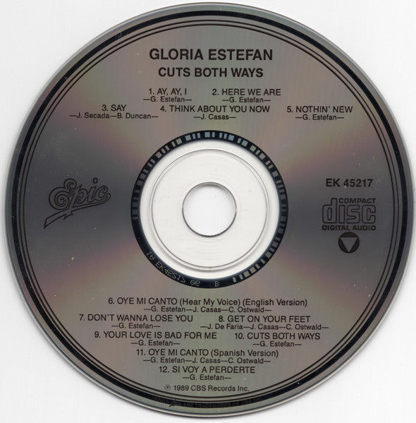 Gloria Estefan - Cuts Both Ways (CD) Compact Disc Goede Staat