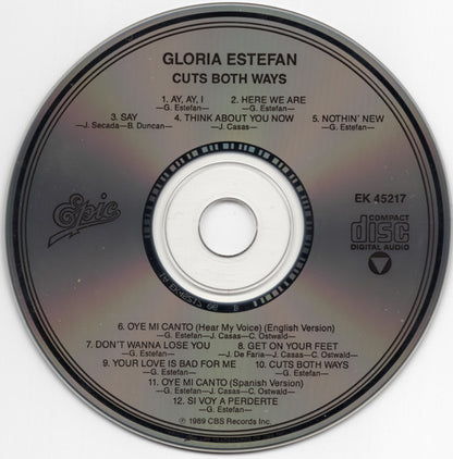 Gloria Estefan - Cuts Both Ways (CD) Compact Disc Goede Staat