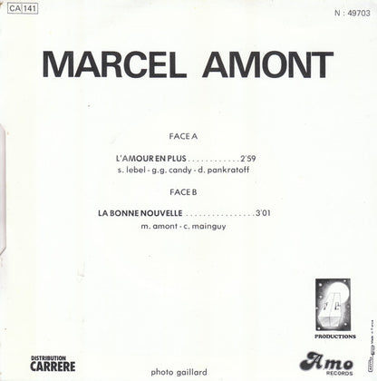 Marcel Amont - L'amour En Plus