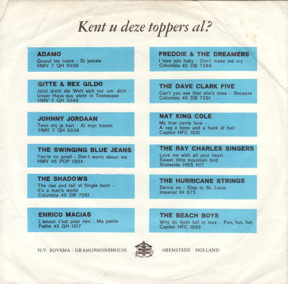 Imca Marina - Nur Nicht Weinen Vinyl Singles Media VG / Sleeve G "VINYLSINGLES.NL"