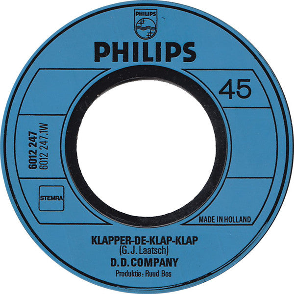 D.D.Company - Klapper-De-Klap-Klap Vinyl Singles Vinyl Very Good (VG) <br> Hoes Generic