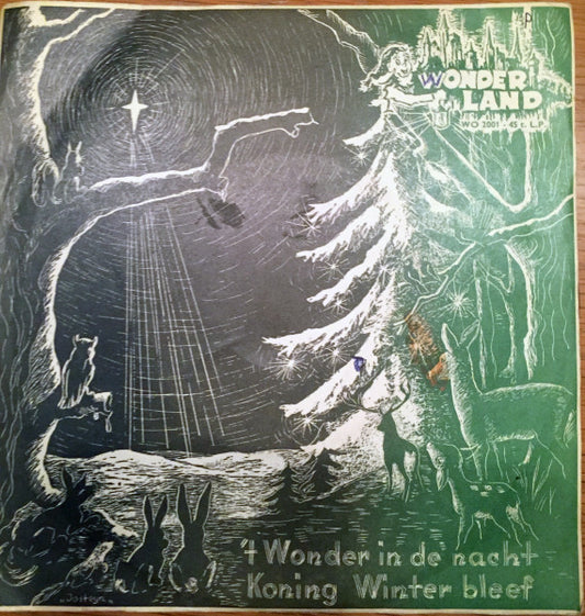 No Artist - Koning Winter Bleef Vinyl Singles Vinyl Very Good (VG) <br> Hoes Good Plus (G+)