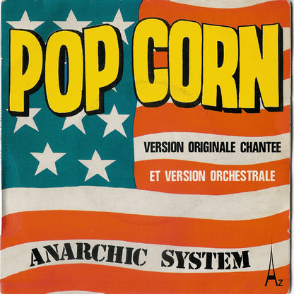 Anarchic System - Pop Corn 41216 Vinyl Singles Vinyl Very Good (VG) <br> Hoes Good Plus (G+)