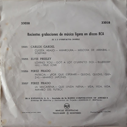 Carlos Gardel - ¡Silencio...! Vinyl Singles EP Vinyl (VG) <br> Hoes (G+)