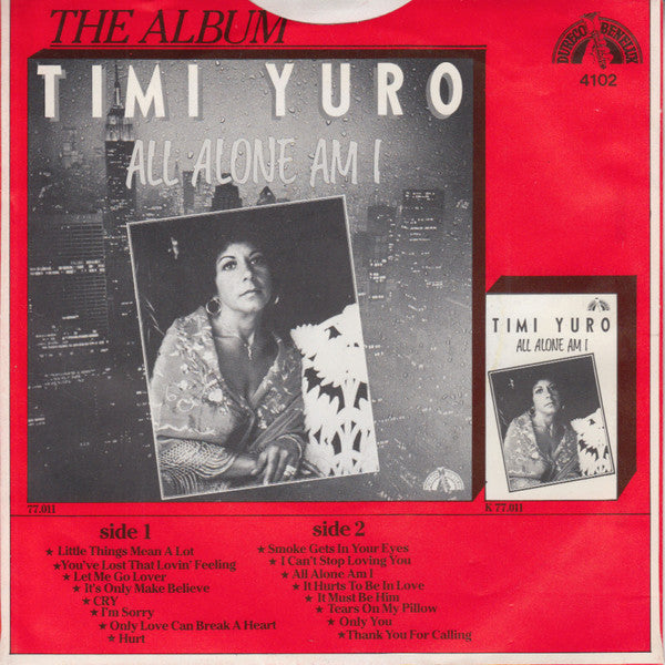 Timi Yuro - Hurt 09387 Vinyl Singles Goede Staat