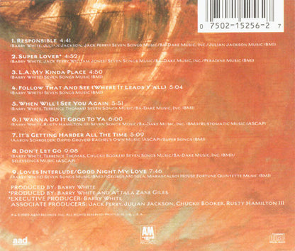 Barry White - The Man Is Back! (CD)