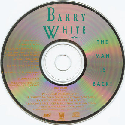 Barry White - The Man Is Back! (CD)