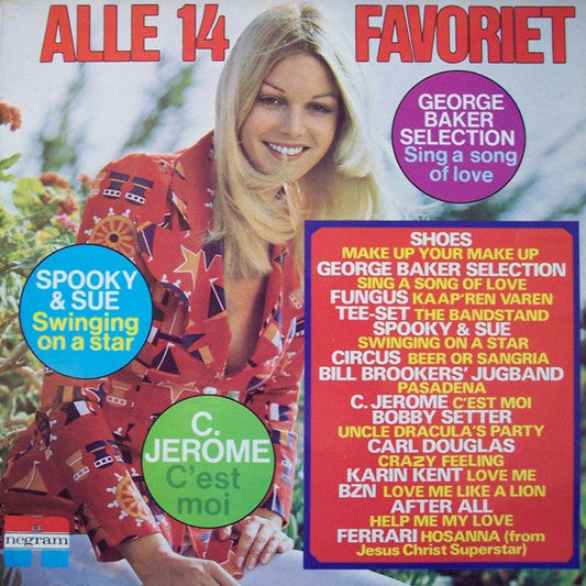 Various - Alle 14 Favoriet (LP) 41618 Vinyl LP Goede Staat