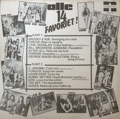 Various - Alle 14 Favoriet (LP) 41618 Vinyl LP Goede Staat